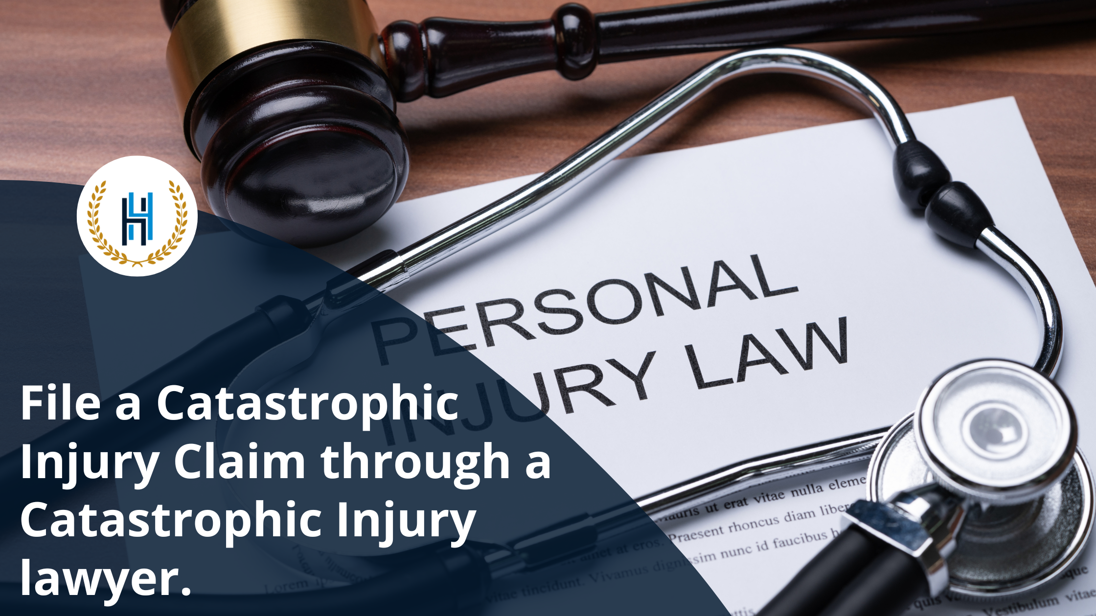 File a Catastrophic Injury Claim through a Catastrophic Injury lawyer. | 2H Law firm